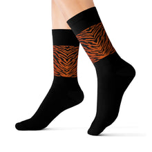 Load image into Gallery viewer, 8 Tiger Top Socks by Calico Jacks
