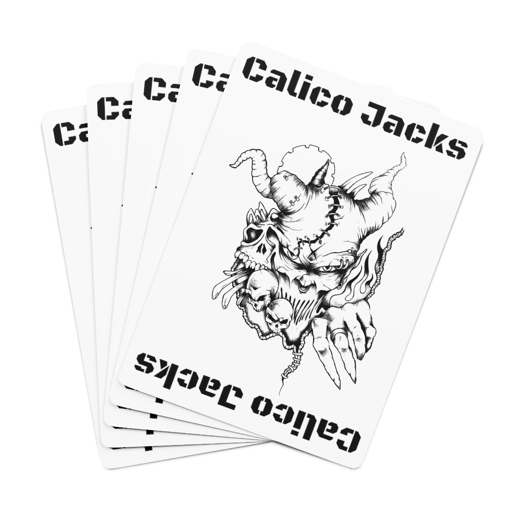 Calico Jacks Poker Cards Demonic