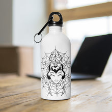 Load image into Gallery viewer, 6 Stainless Steel Water Bottle Spider design by Calico Jacks
