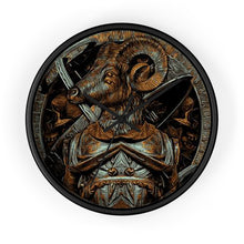 Load image into Gallery viewer, 4 Wall clock Minotaur design by Calico Jacks
