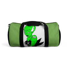 Load image into Gallery viewer, 7 Green Lady Frankenstein Duffel Bag design by Calico Jacks
