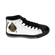 Load image into Gallery viewer, 4 Men&#39;s High-top Sneakers Ace of Spades by Calico Jacks
