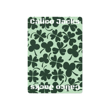 Charger l&#39;image dans la galerie, Calico Jacks Poker Cards Irish Clovers
