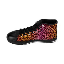 Load image into Gallery viewer, 7 Women&#39;s High-top Sneakers Ombre Leopard Print by Calico Jacks
