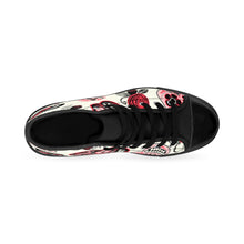 Load image into Gallery viewer, 2 Women&#39;s High-top Sneakers Sugar Skulls by Calico Jacks
