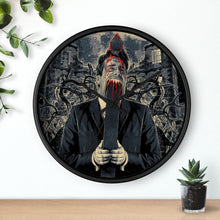 Load image into Gallery viewer, 13 Wall clock Cruciface design by Calico Jacks
