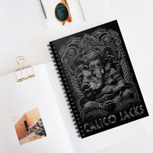 Charger l&#39;image dans la galerie, 5 Ganesh Note Book - Spiral Notebook - Ruled Line by Calico Jacks
