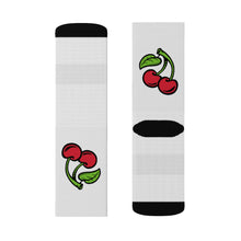 Load image into Gallery viewer, 6 Cherry Socks by Calico Jacks
