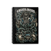 Load image into Gallery viewer, 1 Commander Note Book - Spiral Notebook - Ruled Line by Calico Jacks
