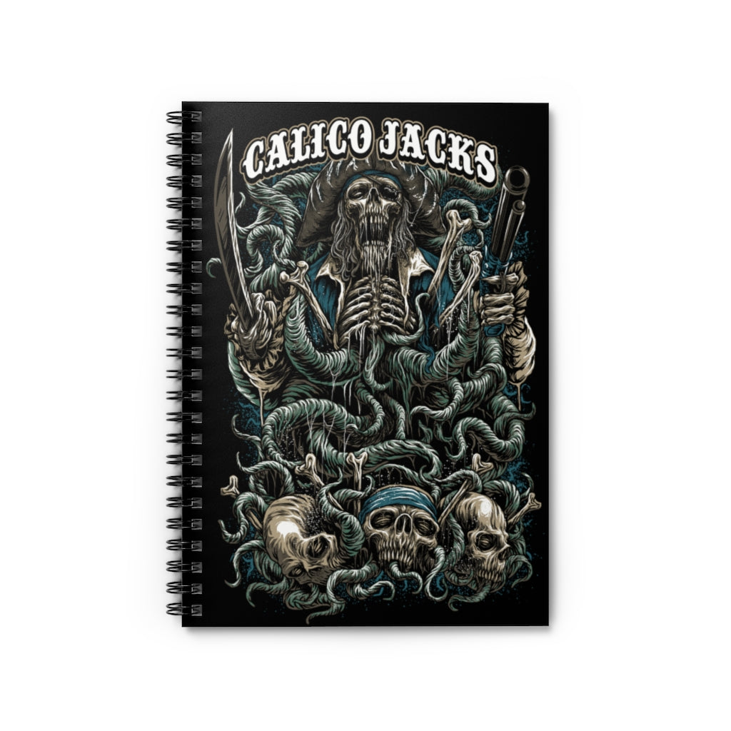 1 Commander Note Book - Spiral Notebook - Ruled Line by Calico Jacks