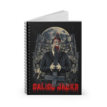 Cargar imagen en el visor de la galería, 2 Cruciface Note Book - Spiral Notebook - Ruled Line by Calico Jacks
