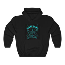Load image into Gallery viewer, Unisex Hooded Top Blue Skull
