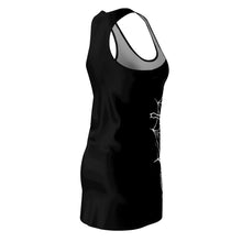 Load image into Gallery viewer, Women&#39;s Racerback Dress Spider Black design by Calico Jacks
