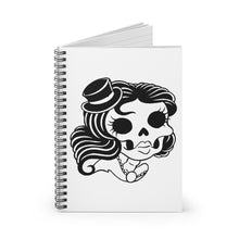 Charger l&#39;image dans la galerie, 2 Skull Woman Note Book - Spiral Notebook - Ruled Line by Calico Jacks
