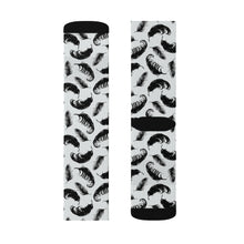 Load image into Gallery viewer, 11 Feathers on Socks by Calico Jacks
