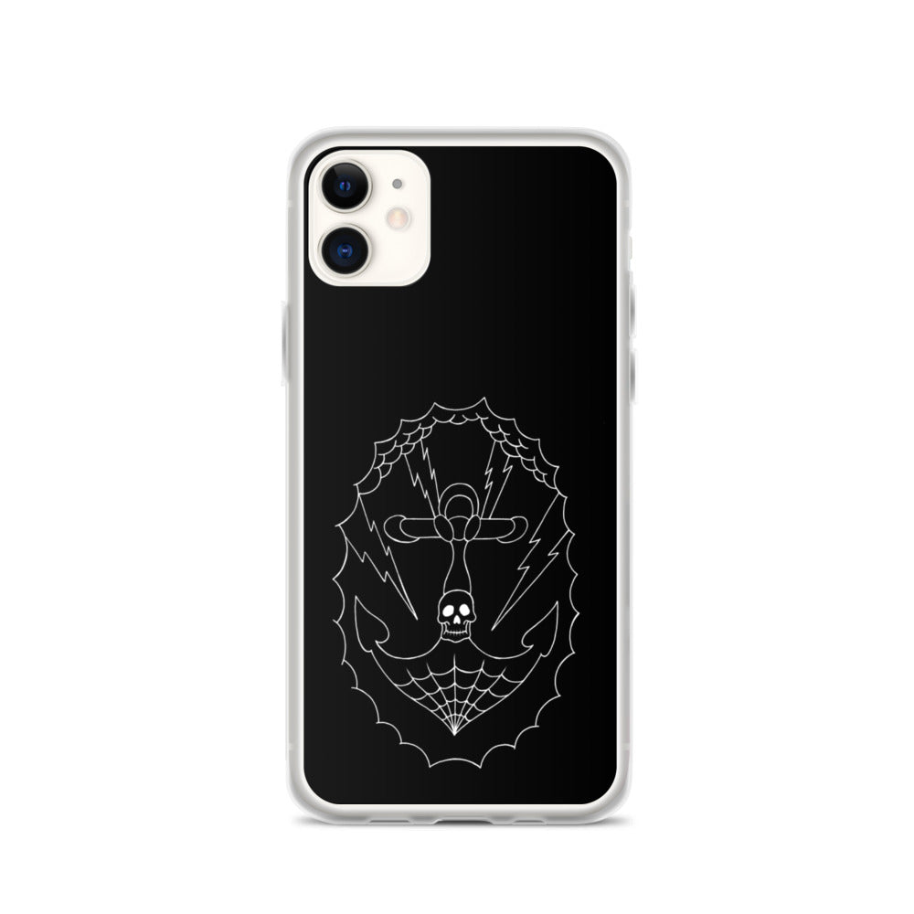 ee iPhone Case Anchor Black design by Calico Jacks
