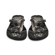 Load image into Gallery viewer, 4 Flip-Flops Feathers design by Calico Jacks
