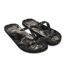 Load image into Gallery viewer, 7 Flip-Flops Feathers design by Calico Jacks
