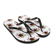 Load image into Gallery viewer, 7 Flip-Flops Spider design by Calico Jacks
