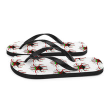 Load image into Gallery viewer, 5 Flip-Flops Spider design by Calico Jacks
