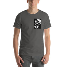 Load image into Gallery viewer, grey 100% Cotton T-Shirt Mini Mex Man Black design by Calico Jacks
