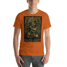 Lade das Bild in den Galerie-Viewer, orange 100% Cotton T-Shirt Shriek design by Calico Jacks
