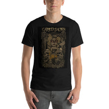 Cargar imagen en el visor de la galería, black 100% Cotton T-Shirt Mortal design by Calico Jacks
