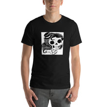 Load image into Gallery viewer, black 100% Cotton T-Shirt Mexican Woman Black design by Calico Jacks

