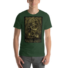 Load image into Gallery viewer, apple green 100% Cotton T-Shirt Shriek design by Calico Jacks
