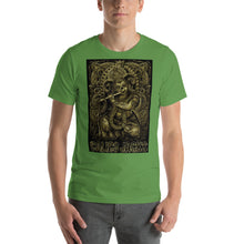 Cargar imagen en el visor de la galería, light green 100% Cotton T-Shirt Shriek design by Calico Jacks
