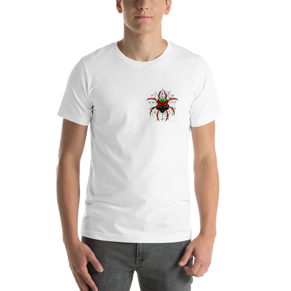 1 100% Cotton T-Shirt Spider Red design by Calico Jacks
