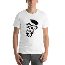 Load image into Gallery viewer, white tee 100% Cotton T-Shirt Mexican Man White design by Calico Jacks
