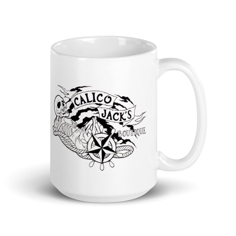 1 Skeleton Mug Sailing design by Calico Jacks